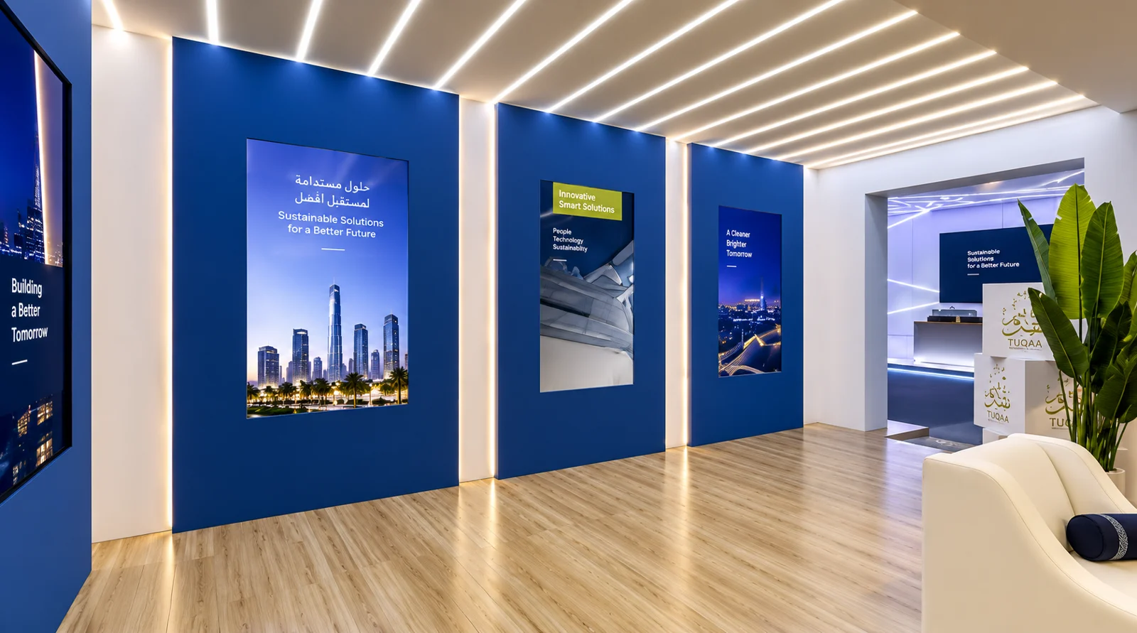 Tatweer booth construction and execution at Cityscape Riyadh 2026 by Zonex Events Production